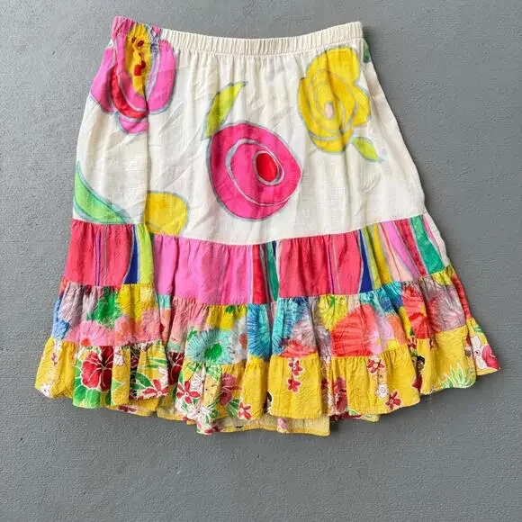 Jams World Women's Multi and White Skirt - Picture 1 of 4